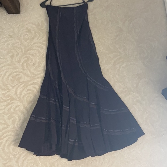 Mermaid high waisted skirt in dark purple size small or 0/2 - Picture 8 of 8